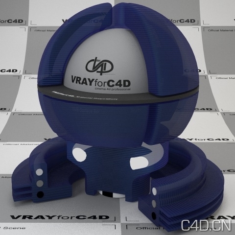 vray for c4d材质：Blue fabric trasnlucent 001 - C4D之家 - blue-fabric-trasnlucent-001-469.jpg