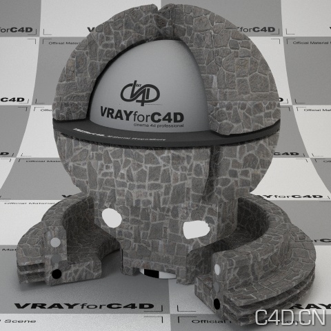 vray for c4d材质：Stone arroway02 lowres - C4D之家 - stone-arroway02-lowres-465.jpg