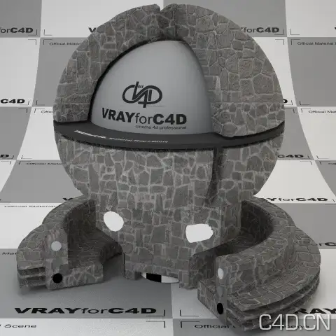 vray for c4d材质：Stone arroway02 lowres - C4D之家 - stone-arroway02-lowres-465.jpg