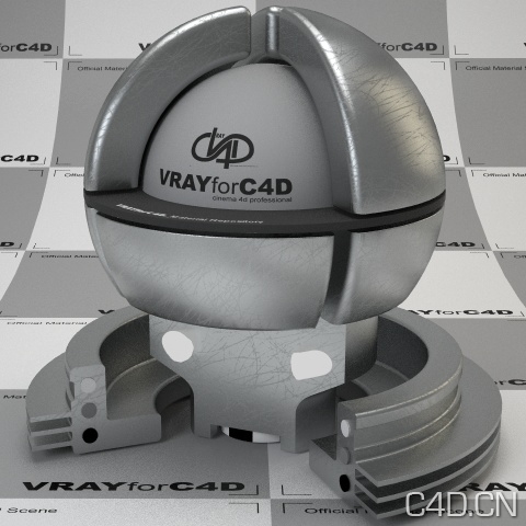 vray for c4d材质：Metal slightly scatched 001 - C4D之家 - metal-slightly-scatched-001-453.jpg