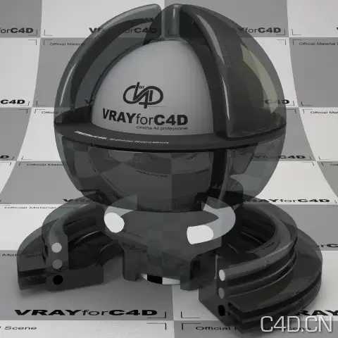 vray for c4d材质：Glass no refraction- dark arch glass 002 - C4D之家 - glass-no-refraction-dark-arch-glass-002-449.jpg
