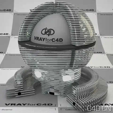 vray for c4d材质：Glas with white print LINES 001 - C4D之家 - glas-white-print-lines-001-444.jpg