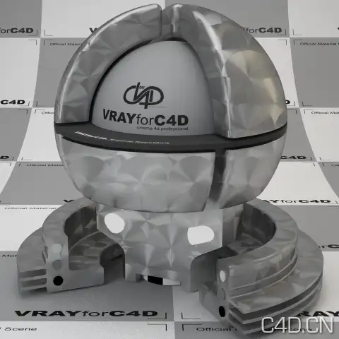 vray for c4d材质：Metall anisotrope circular brushed 001 - C4D之家 - metall-anisotrope-circular-brushed-001-410.jpg
