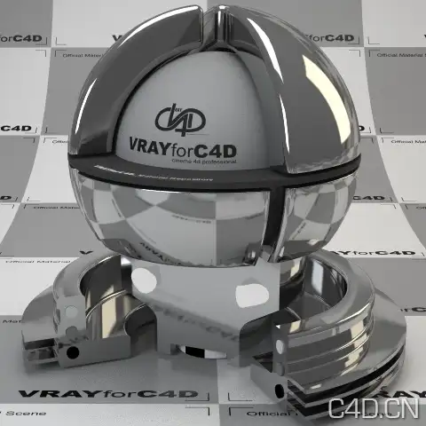vray for c4d材质：Metal Chrome 001 - C4D之家 - metal-chrome-001-402.jpg