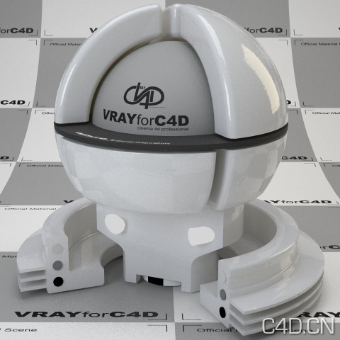 vray for c4d材质：Ceramic white SSS stefan 002 - C4D之家 - ceramic-white-sss-stefan-002-391.jpg
