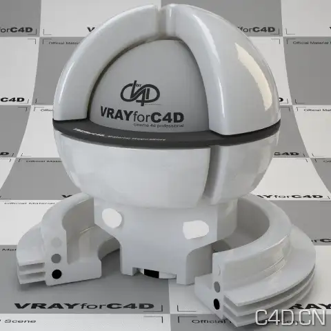 vray for c4d材质：Ceramic white SSS stefan 002 - C4D之家 - ceramic-white-sss-stefan-002-391.jpg