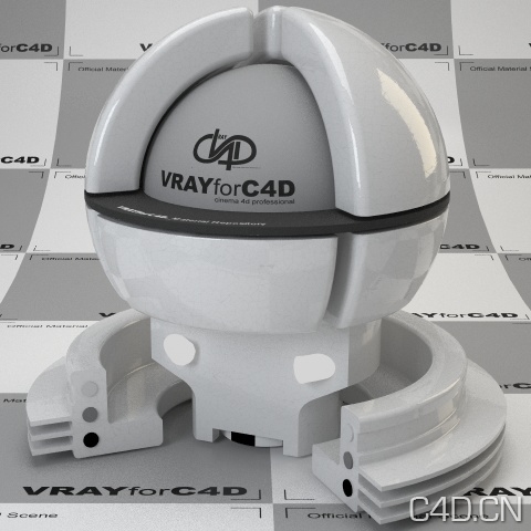 vray for c4d材质：Ceramic white stefan 001 - C4D之家 - ceramic-white-stefan-001-390.jpg
