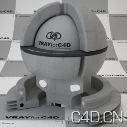 C4D VRAY材质：concrete