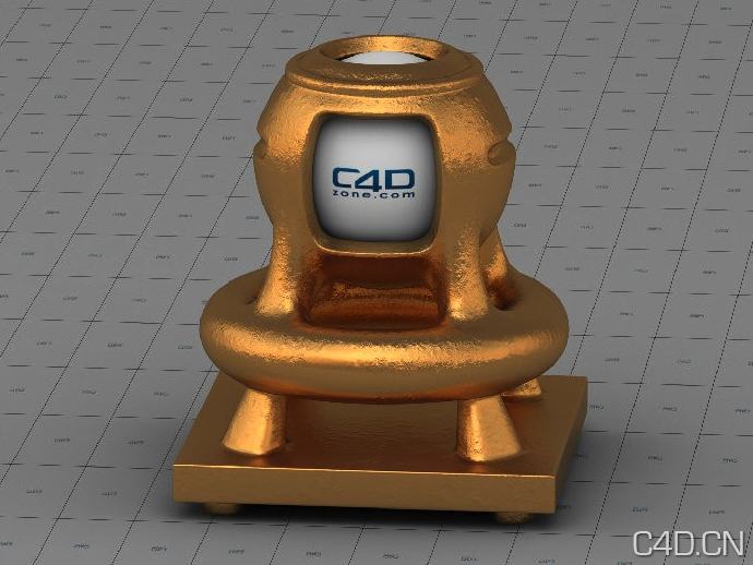 C4D VRAY材质：foglio oro - C4D之家 - Snip20130726_28.png