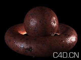 C4D材质：01 Ruggine