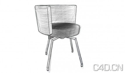 c4d材质：Sketch - C4D之家 - sketch.jpg