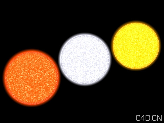 【太空模型】星球模型 陨石模型 地球模型 - C4D之家 - Suns.jpg