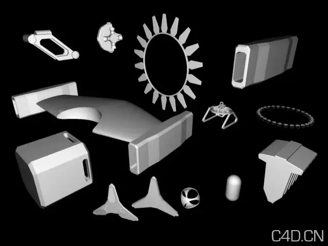 卫星、飞船模型组件合集 Parts - C4D之家 - Application_Set2_alt.jpg