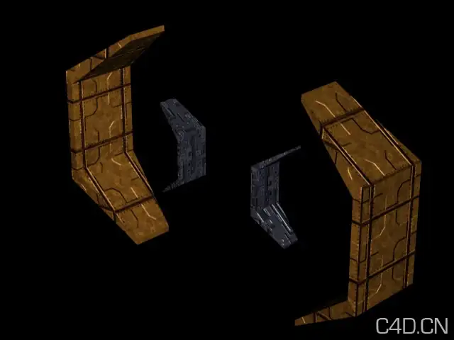 卫星、飞船模型组件合集 Parts - C4D之家 - Flektor_Set1.jpg
