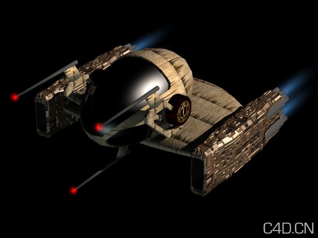 [太空模型]飞船模型 Transgalctic