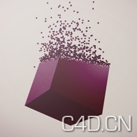 C4D脚本：Particle Dissolve v.1 - C4D之家 - XPS-Particle-Dissolve-200.jpeg