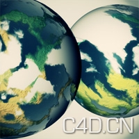 C4D脚本：Earth Maker v.1 - C4D之家 - XPS-Earth-Maker-200.jpeg