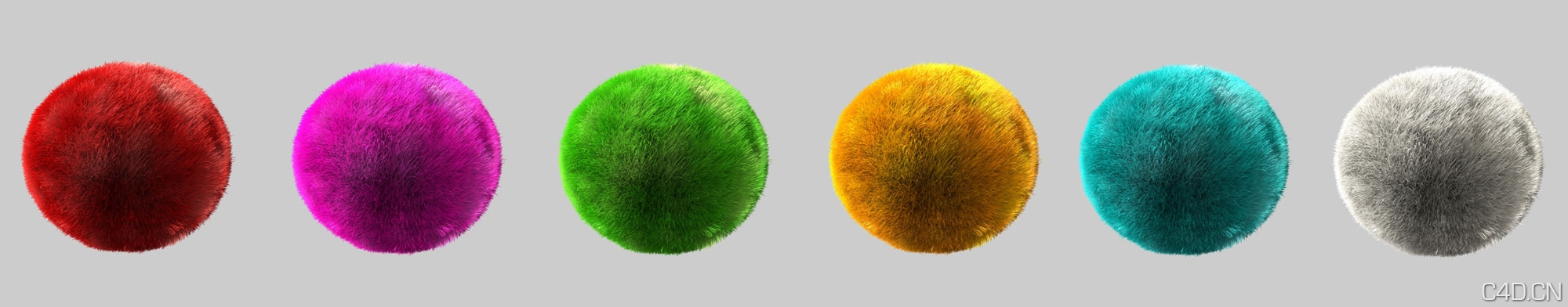 C4D毛线/地毯材质球 Ikea