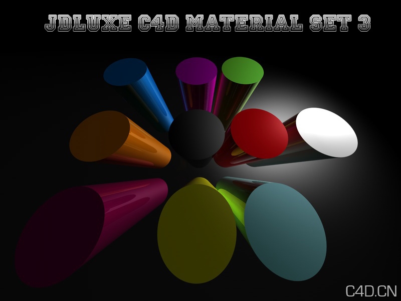 C4D材质：C4D Material Set 3 - C4D之家 - Materials_C4D_3_by_JDLuxe.jpg