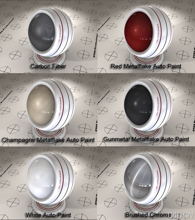 C4D材质球：Cinema 4D Auto Shader Pack - C4D之家 - Cinema_4D_Auto_Shader_Pack_by_scott2753.jpeg