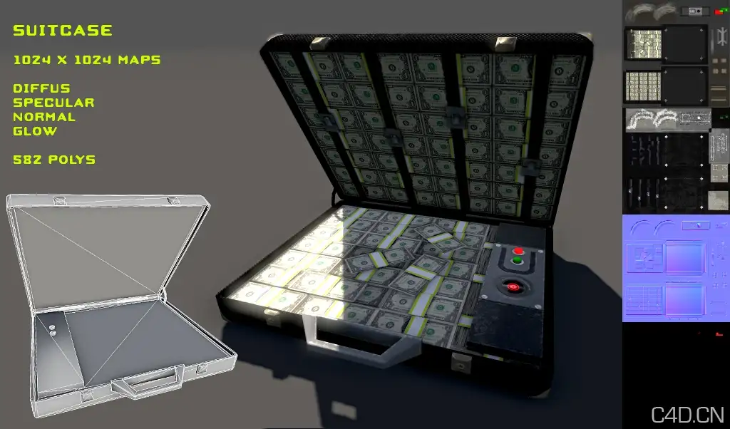 美元手提箱：Free Suitcase Money Bomb Pack