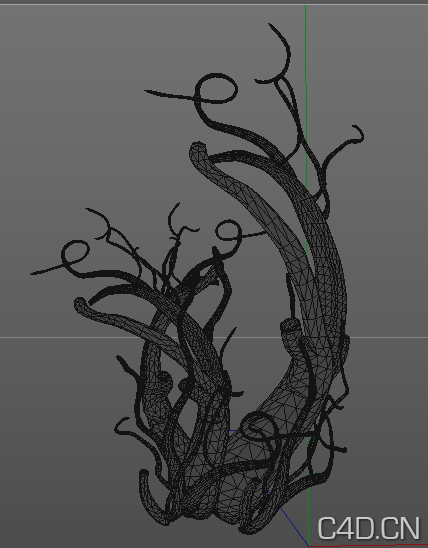 人参3D模型 Ginseng - C4D之家 - Snip20130731_3.png