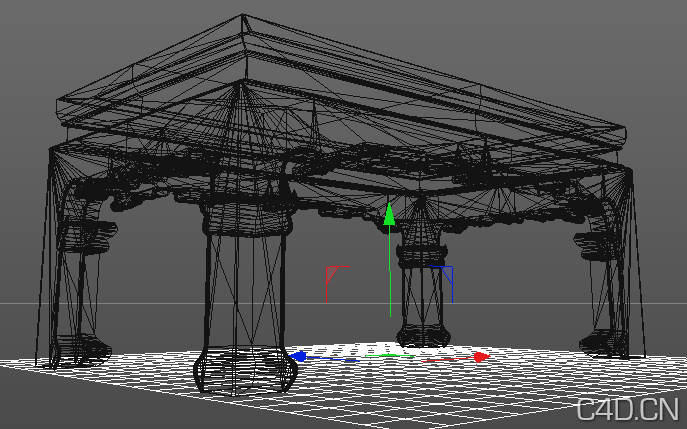 中式家具3D模型：尾凳 Last stool - C4D之家 - Snip20130801_5.png