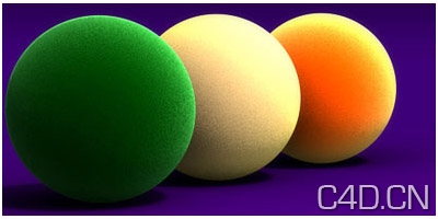 C4D材质：Fluffy fury materials