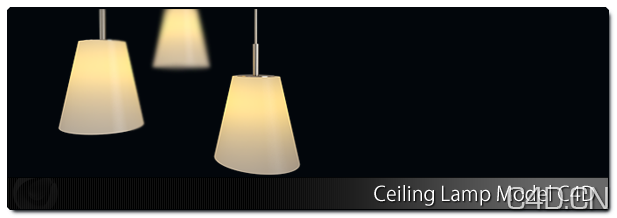 C4D吊灯模型：Ceiling Lamp Model - C4D之家 - Ceiling_Lamp1.png