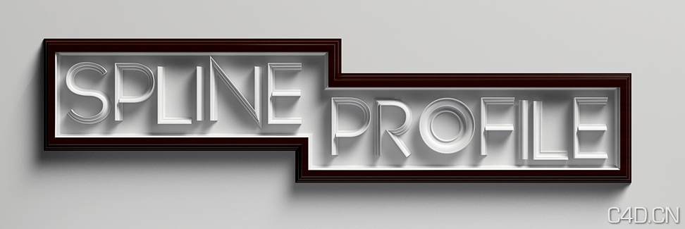 C4D角线生成插件：Splline Profile v1.4 for C4D R12 - C4D之家 - Spline_Profiles_Slideshow2.jpeg