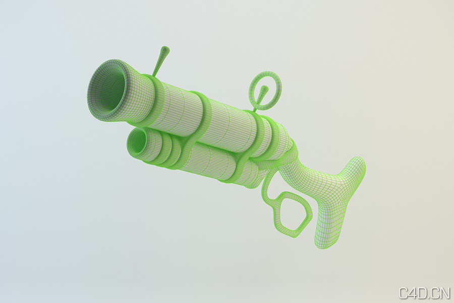 DOTA游戏手枪：DOTA 2 Snipers Rifle Gun - C4D之家 - rend2_o.png