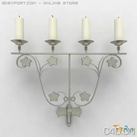烛灯3D模型：Candlestick - C4D之家 - lmp050_m0000.jpeg
