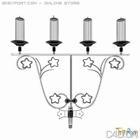 烛灯3D模型：Candlestick - C4D之家 - lmp050_w0000.jpeg