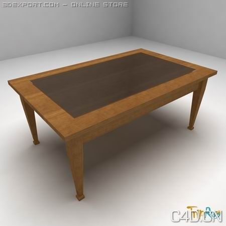 餐桌3D模型：Coffee table - C4D之家 - tbl034_m0000.jpeg