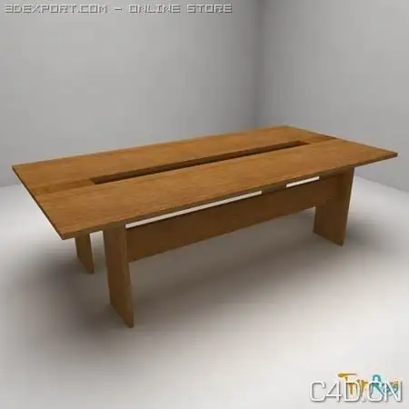 会议桌3D模型：Small table for negotiations - C4D之家 - tbl014_m0000.jpeg