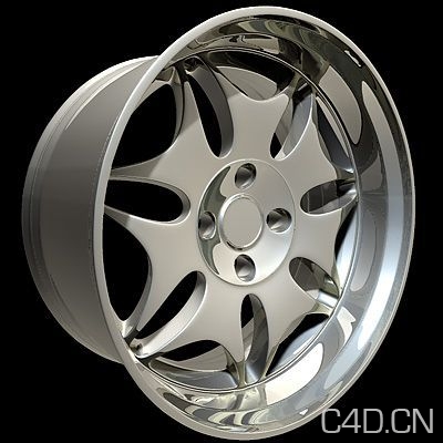 轮毂/钢圈3D模型：Crutch Concept Wheel - C4D之家 - untitled_1.jpeg