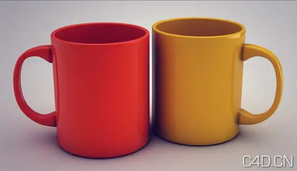 C4D模型集合：Free C4D Model Pack - C4D之家 - CoffeeCup.jpeg