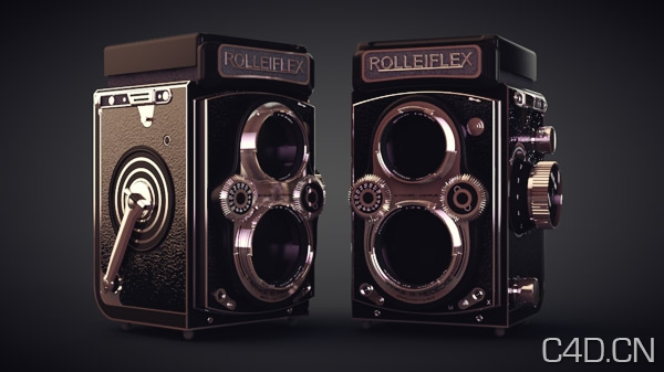 C4D模型集合：Free C4D Model Pack - C4D之家 - rolleiflex2.jpeg
