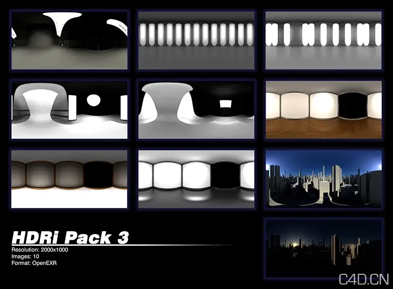 广告常用HDR贴图：HDRi Pack 3 - C4D之家 - HDRi_Pack_3_by_zbyg.jpg
