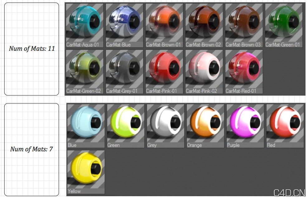 163个C4D常用材质合集：C4D Standard Materials Library (163 Materials) - C4D之家 - Snip20130805_7.jpg