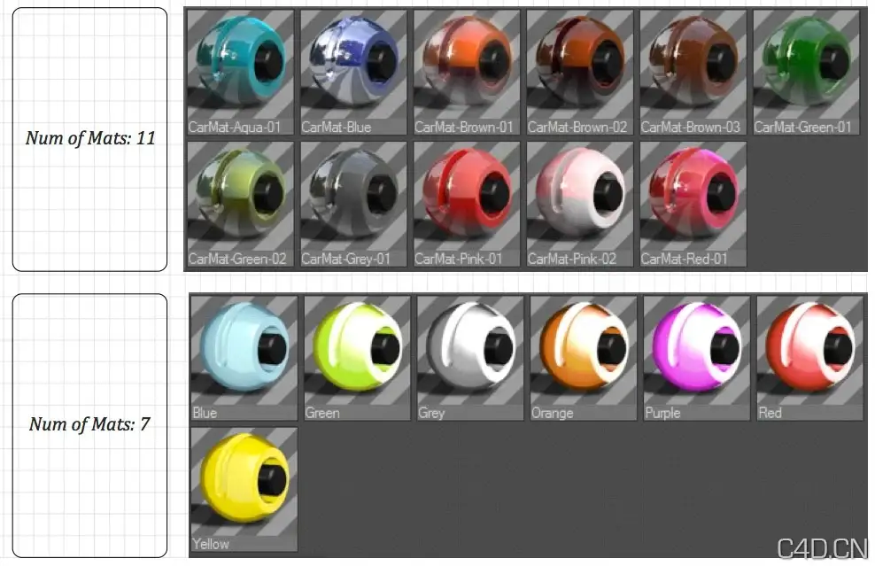 163个C4D常用材质合集：C4D Standard Materials Library (163 Materials) - C4D之家 - Snip20130805_7.jpg