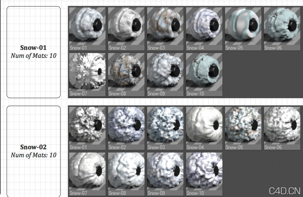 163个C4D常用材质合集：C4D Standard Materials Library (163 Materials) - C4D之家 - Snip20130805_15.jpg