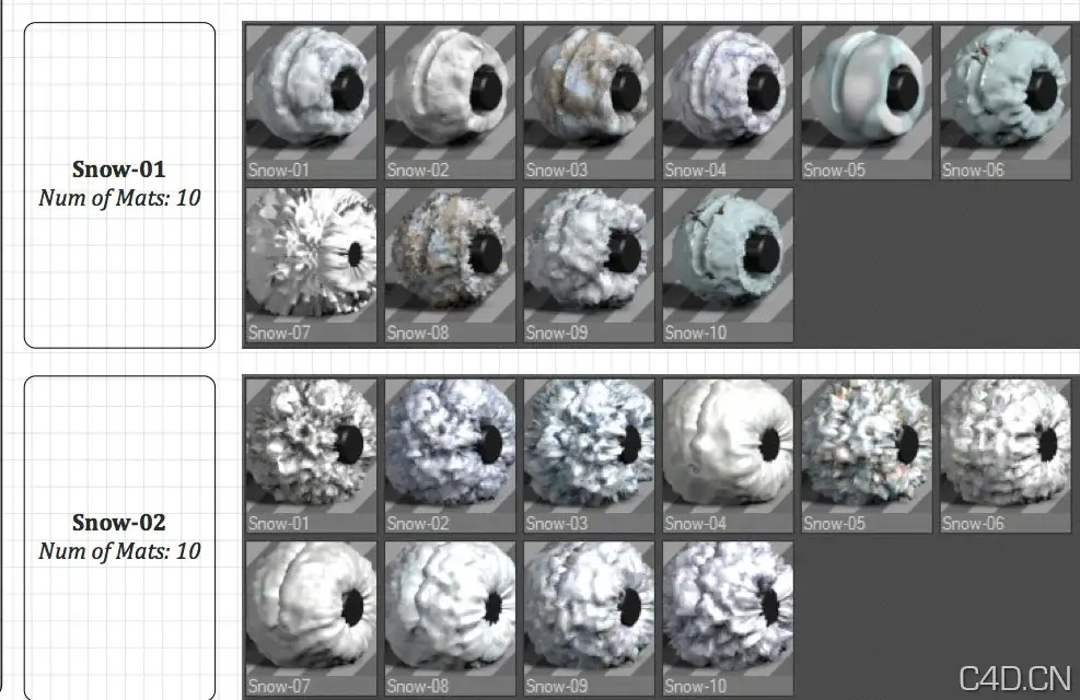 163个C4D常用材质合集：C4D Standard Materials Library (163 Materials) - C4D之家 - Snip20130805_15.jpg