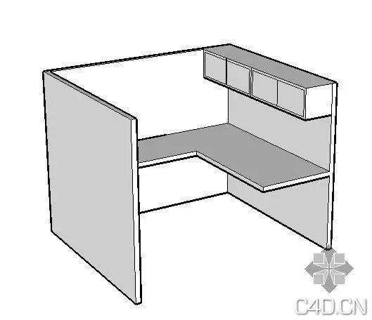 54个办公桌sketchup模型 - C4D之家 - 40163-130I0164040.jpg
