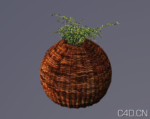 藤条编织灯笼花篮3D模型：Lantern baskets - C4D之家 - Snip20130809_13.png