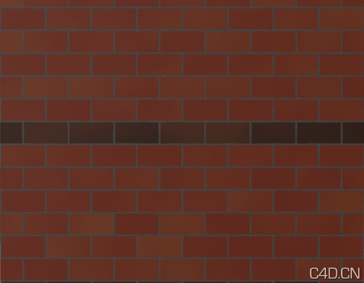 红墙砖C4D材质：default brick