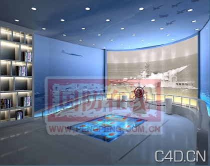 南海舰队某部荣誉室