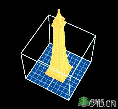 3D打印机模型：埃菲尔铁塔 eiffel - C4D之家 - 204054mqm00zyyqvtvm7yz.png