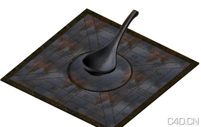 司南针,司南3d模型 - C4D之家 - Snip20130811_2.png
