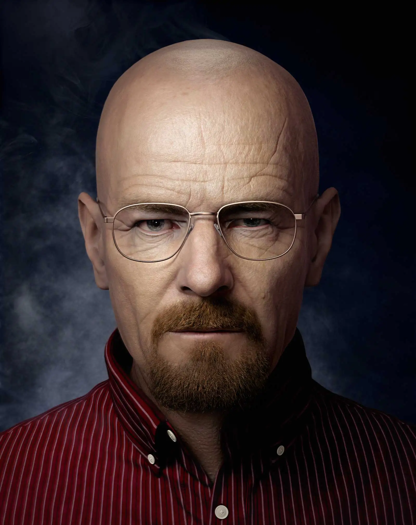 瓦尔特白肖像：I AM THE DANGER - Walter White portrait